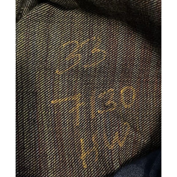 Rocker Denim Selvedge Unique Custom Made Straight Leg Jeans Mens 30x31 Dark Blue - Picture 8 of 8